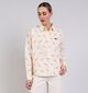 Pieces Janna Small Tigers Blouse en Ecru pour femmes (367074)