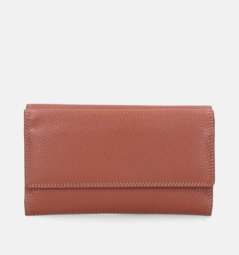Label M Porte-monnaie à rabat en Marron pour femmes (349925)