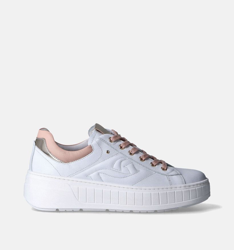 NeroGiardini Witte Platform sneakers voor dames (351956) - geschikt voor steunzolen