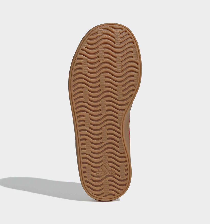 adidas VL Court 3.0 Baskets basses en Kaki pour gar&ccedil;ons (372618)