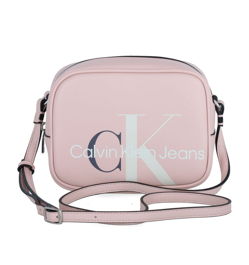 Calvin Klein Accessories Sac porté croisé en Bleu en simili cuir (300960)