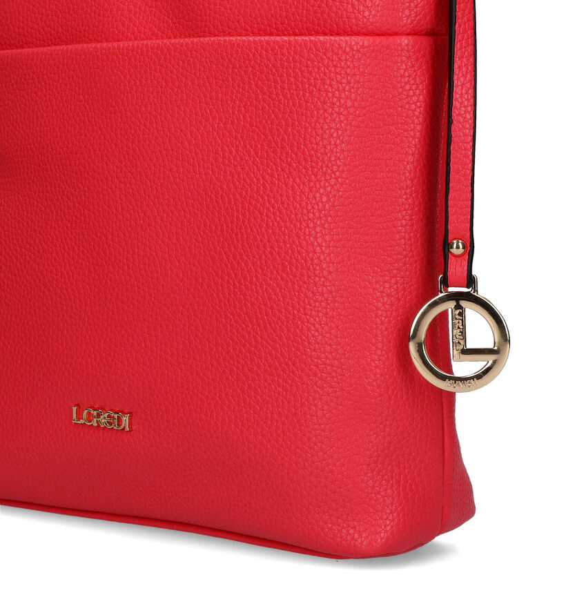 L.Credi Ella Rode Crossbody Tas voor dames (327556)