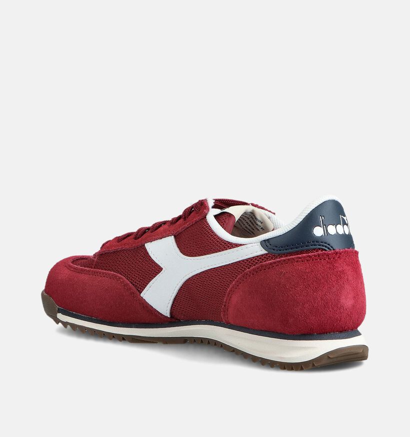 Diadora Cross Bordeaux Sneakers voor dames (361387) - geschikt voor steunzolen