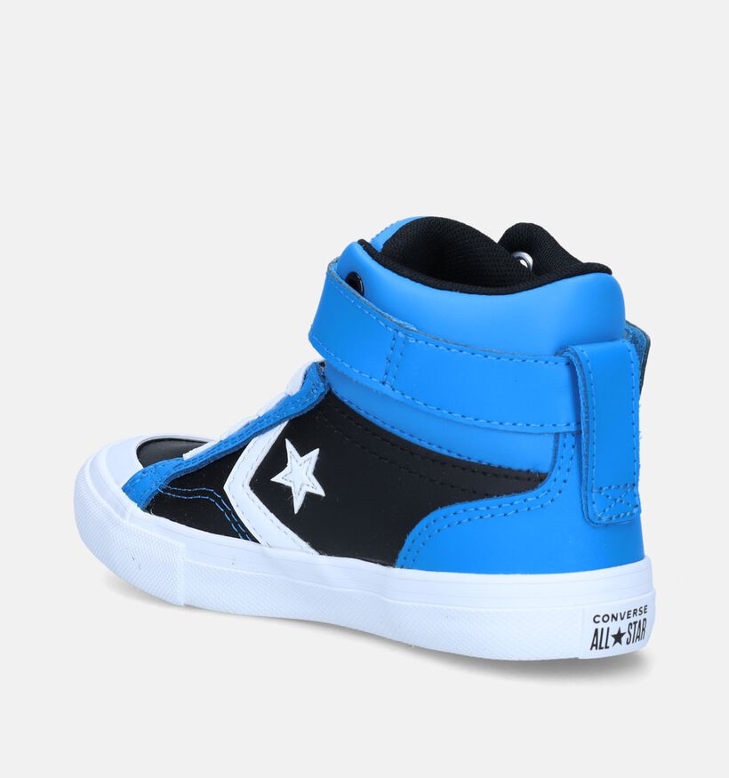 Converse Pro Blaze Strap Retro Sport Blauwe Sneakers voor meisjes, jongens (335819)