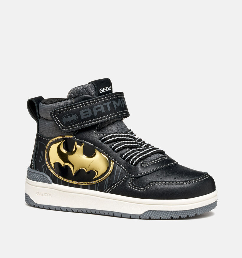 Geox Washiba Chaussures hautes en Noir Batman Geox Washiba Chaussures hautes en Noir Batman pour garçons (361941) - pour semelles orthopédiques