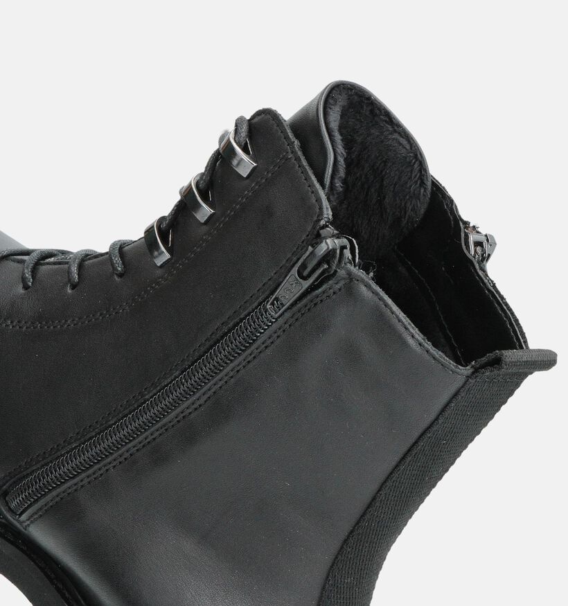 Remonte Boots à lacets en Noir pour femmes (360413) - pour semelles orthopédiques