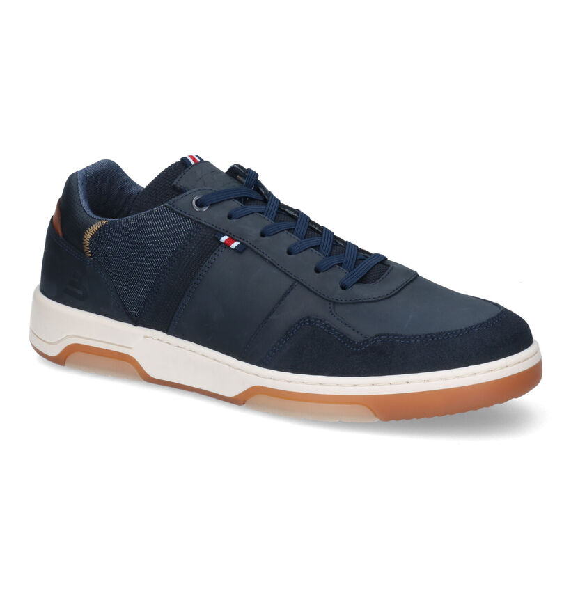 Bullboxer Chaussures à lacets en Bleu pour hommes (325103) - pour semelles orthopédiques