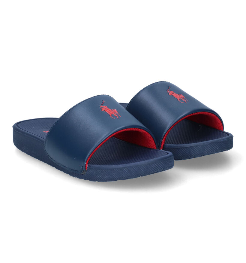 Polo Ralph Lauren Cayson Blauwe Badslippers voor jongens (304022)