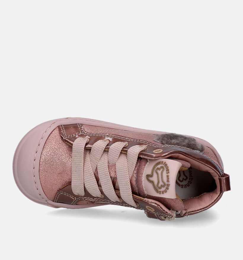 STONES and BONES Genag Blauwe Hoge schoenen voor meisjes (329454) - geschikt voor steunzolen