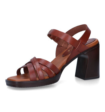 Signatur Sandales Cognac