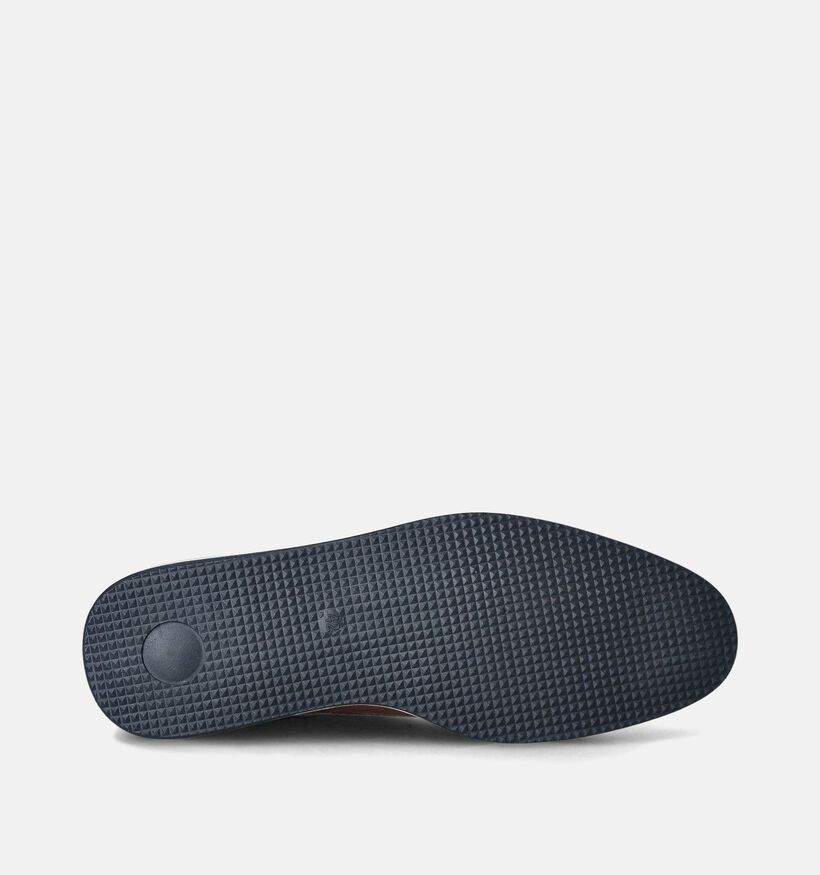 SJ Cognac Veterschoenen voor heren (354526)