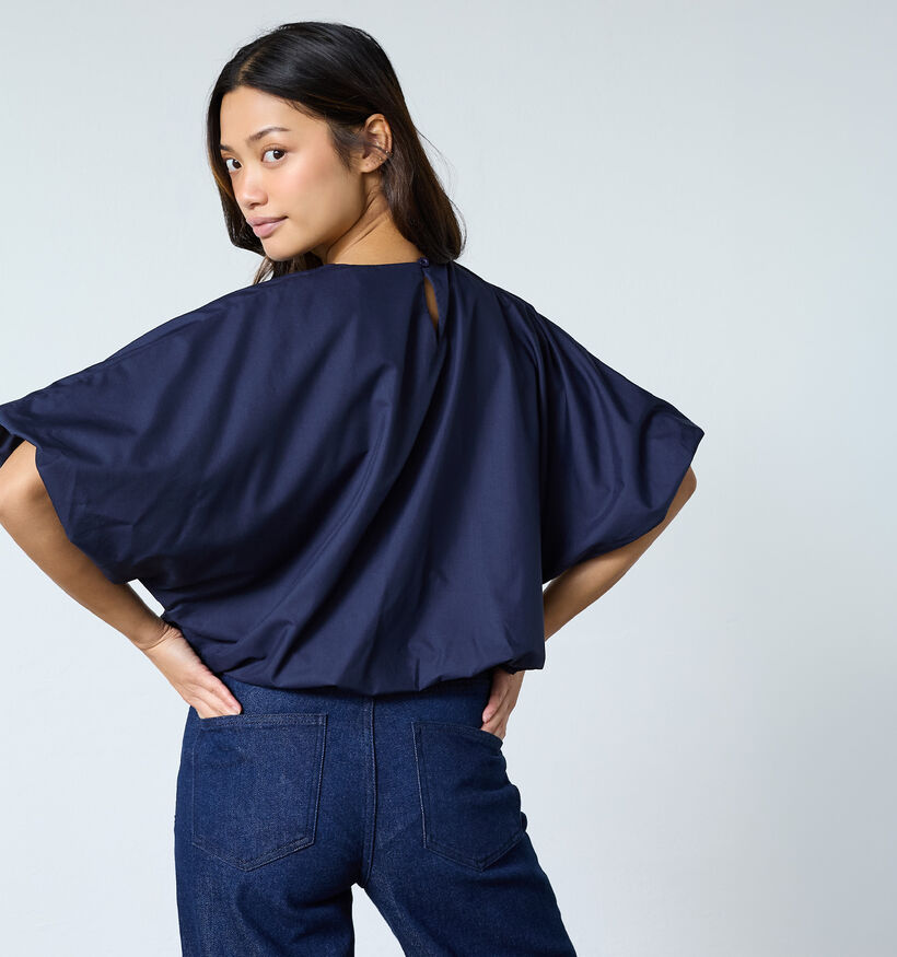 Sisters Point Gufo Blouse en Bleu pour femmes (377827)