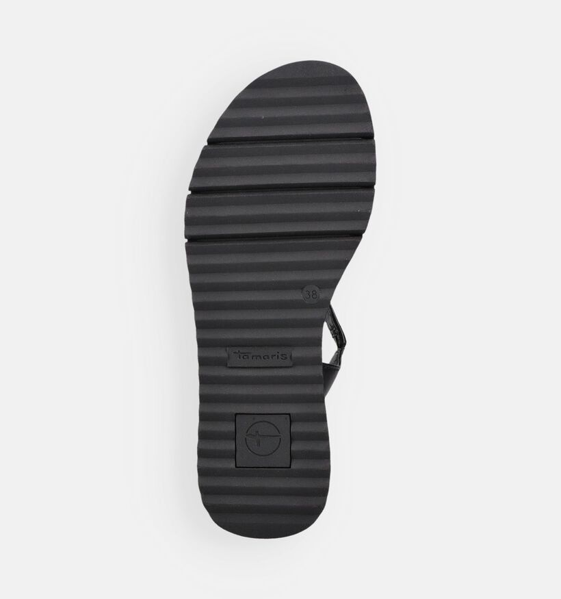 Tamaris Sandales &agrave; talons en Noir pour femmes (371732)