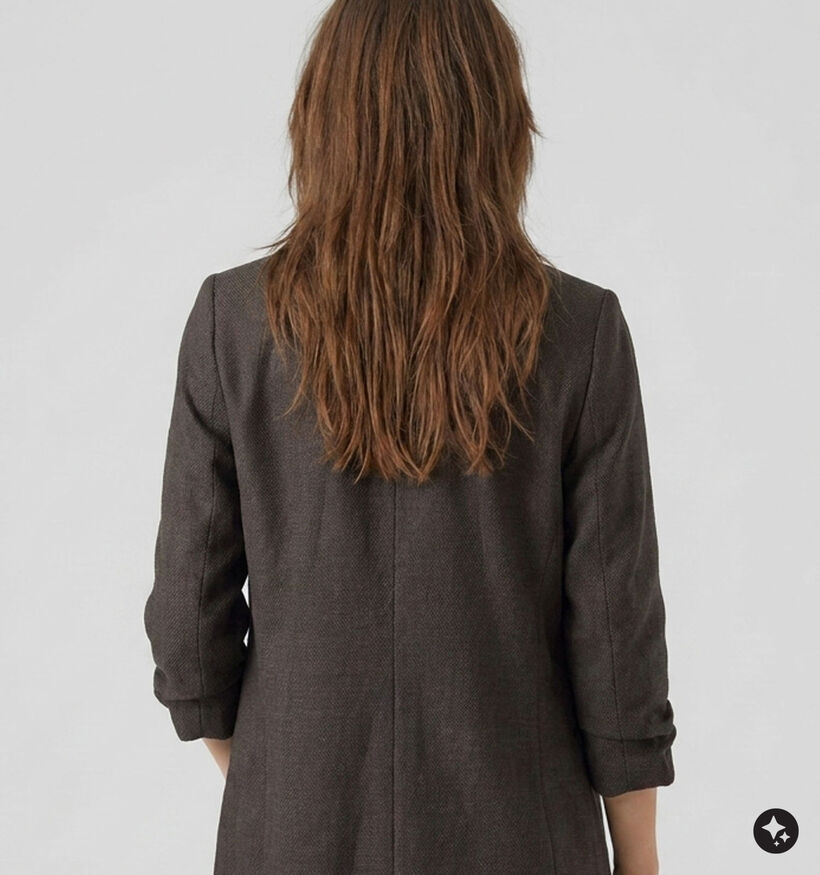 Vero Moda Frida Donkerbruine Blazer voor dames (377592)