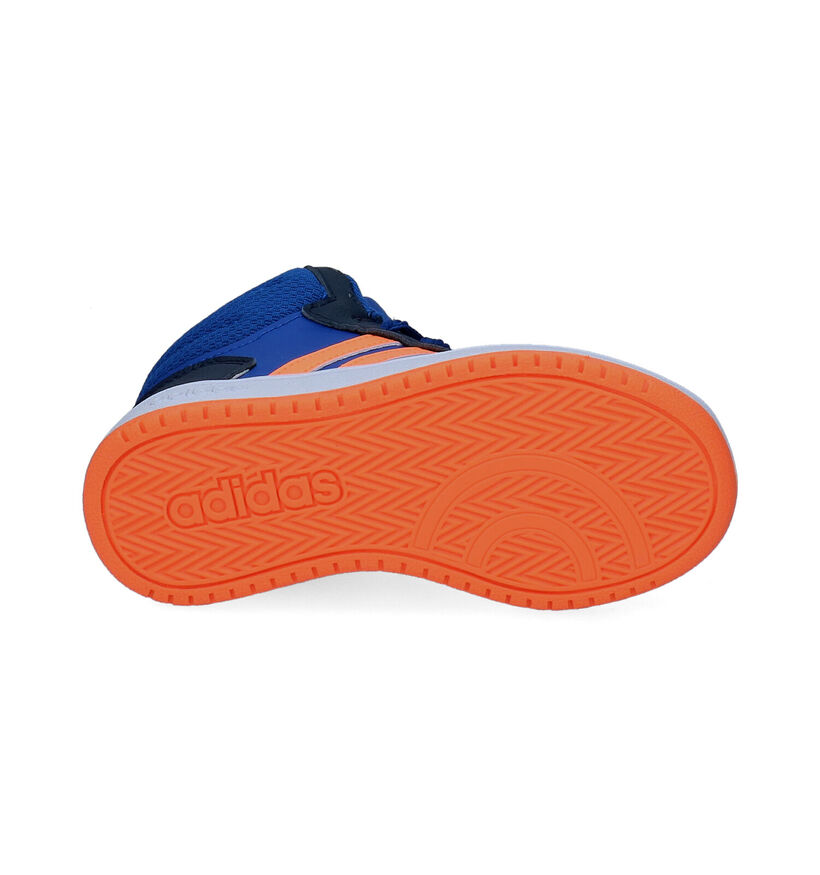 adidas Hoops Zwarte Sneakers voor jongens (299867)