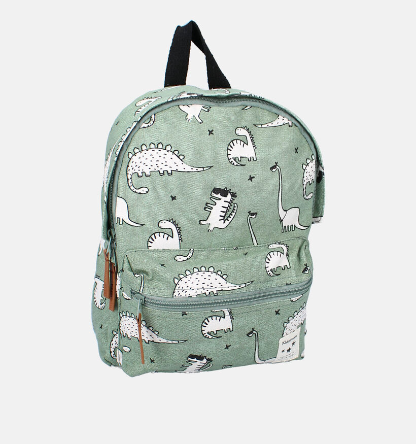 Kidzroom Groene Rugzak met dino's voor jongens (342502)