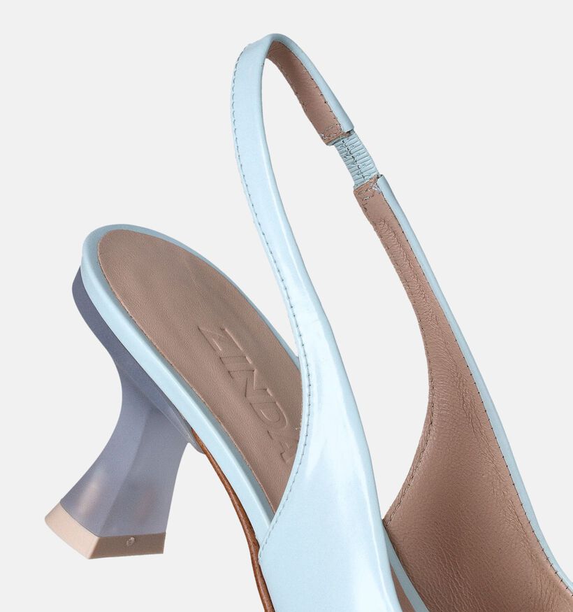Zinda Escarpins Slingback en Bleu pour femmes (357660)