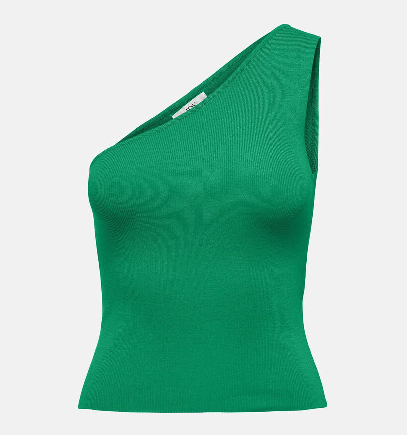 JDY Cirkeline Groene One shoulder top voor dames (342180)