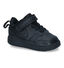 Nike Court Borough Zwarte Sneakers voor jongens, meisjes (325381)