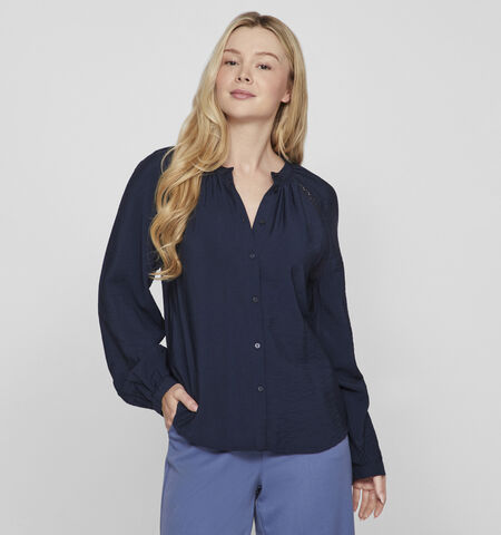 Vila Blouses Blauw