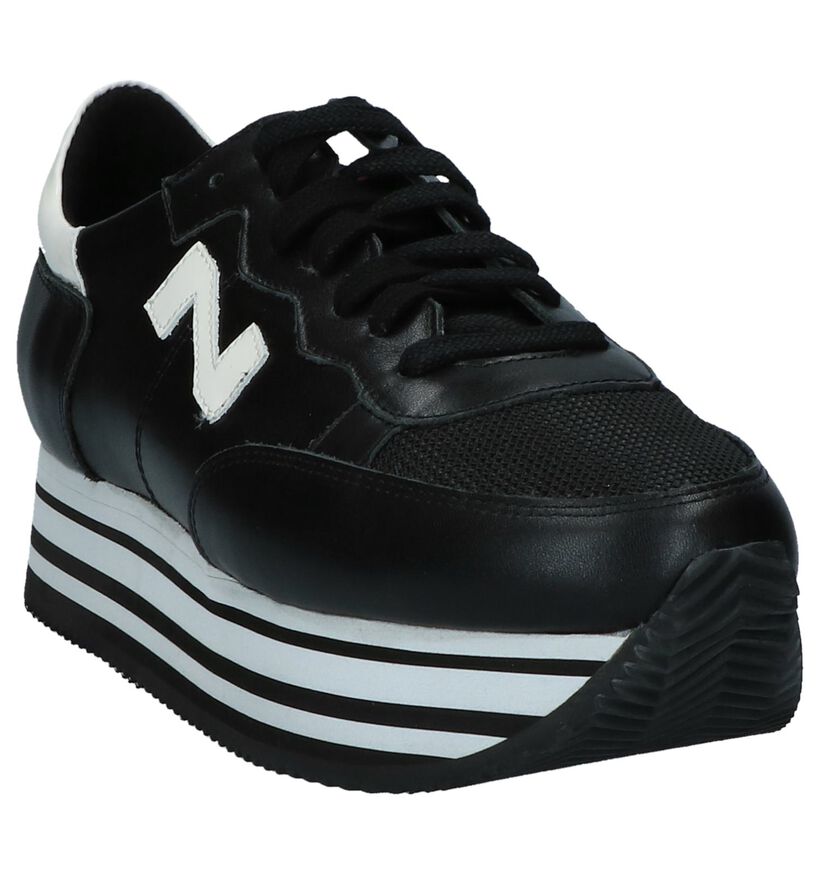 Zwarte Sneakers Nathan Sport, Zwart, pdp