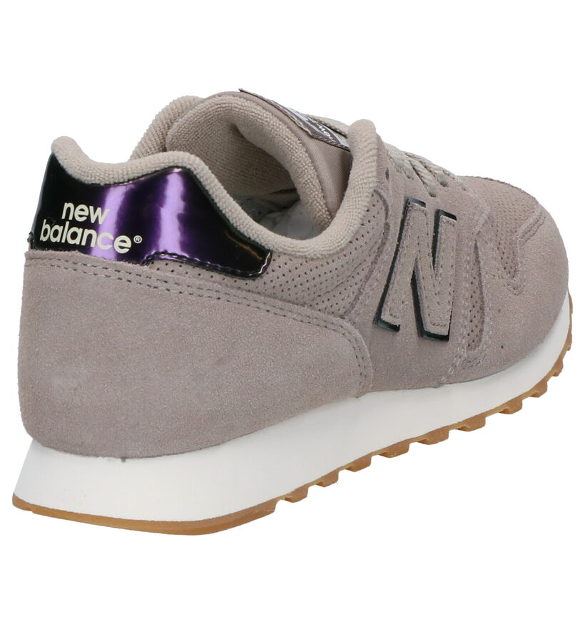 New Balance WL373 Beige Sneakers voor dames (293659) - geschikt voor steunzolen