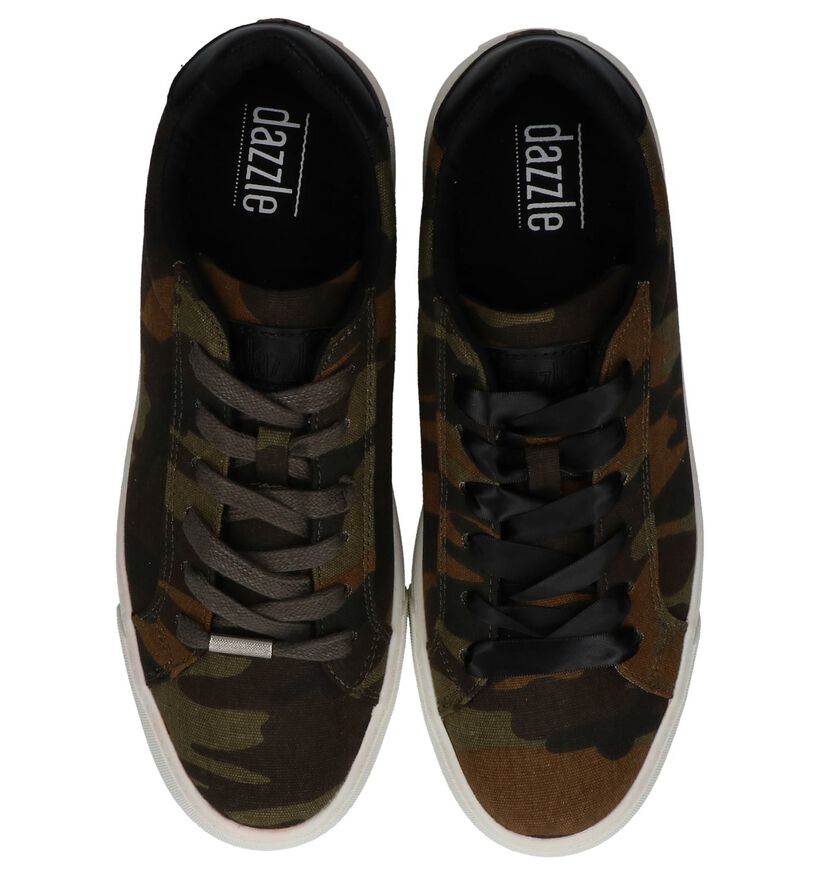 Dazzle Sneakers Camouflage in stof (221289)