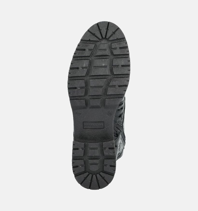 Pitillos Zwarte Boots met Veter voor dames (379727) - geschikt voor steunzolen
