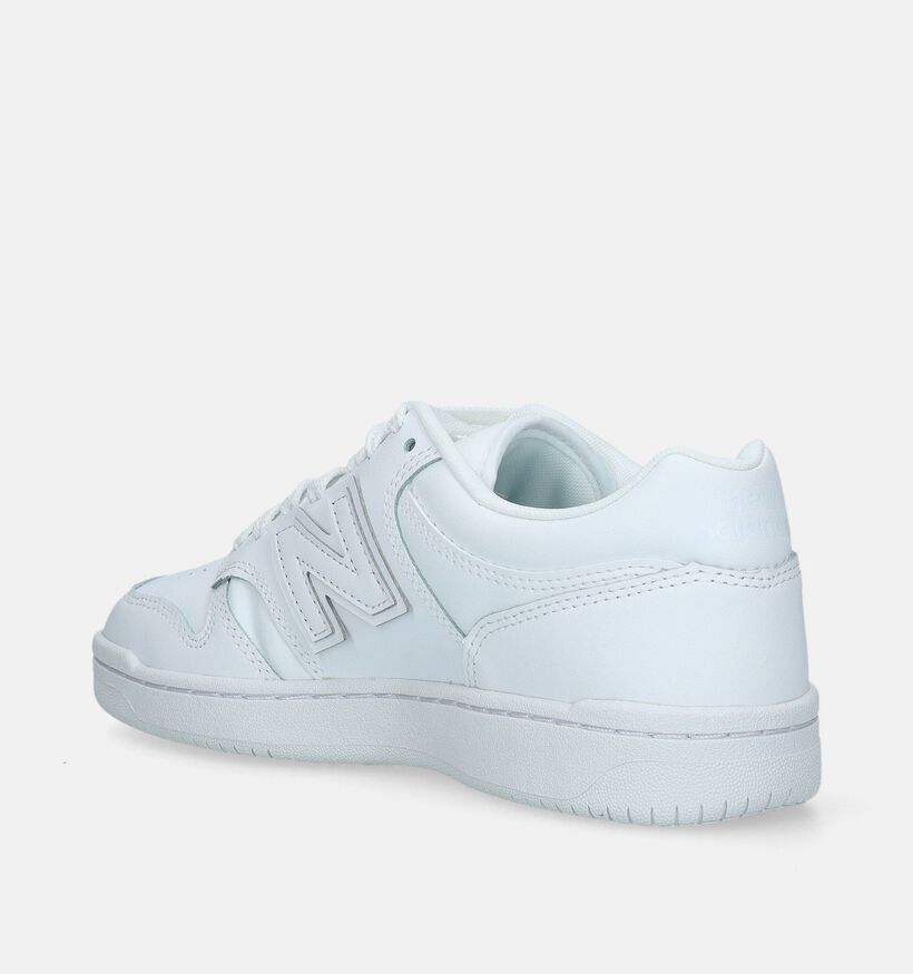 New Balance BB 480 Baskets en Blanc pour femmes (334560) - pour semelles orthopédiques