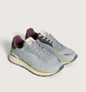 HOFF Track & Field Sneakers Beige/Blauw