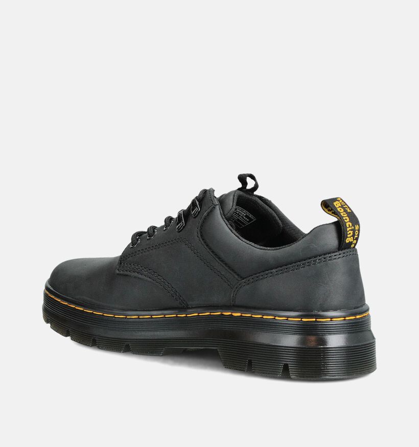 Dr. Martens Reeder Leather Chaussures à lacets en Noir pour hommes (360179) - pour semelles orthopédiques