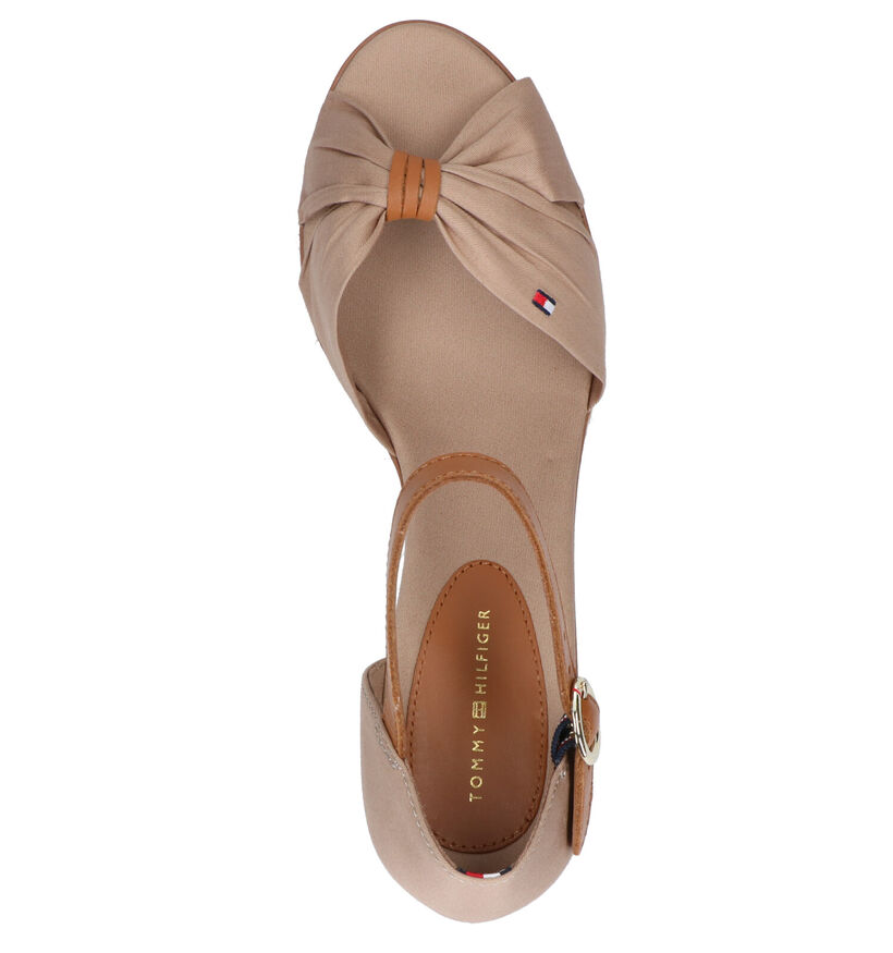 Tommy Hilfiger Iconic Elba Sandales en Brun en cuir (268542)