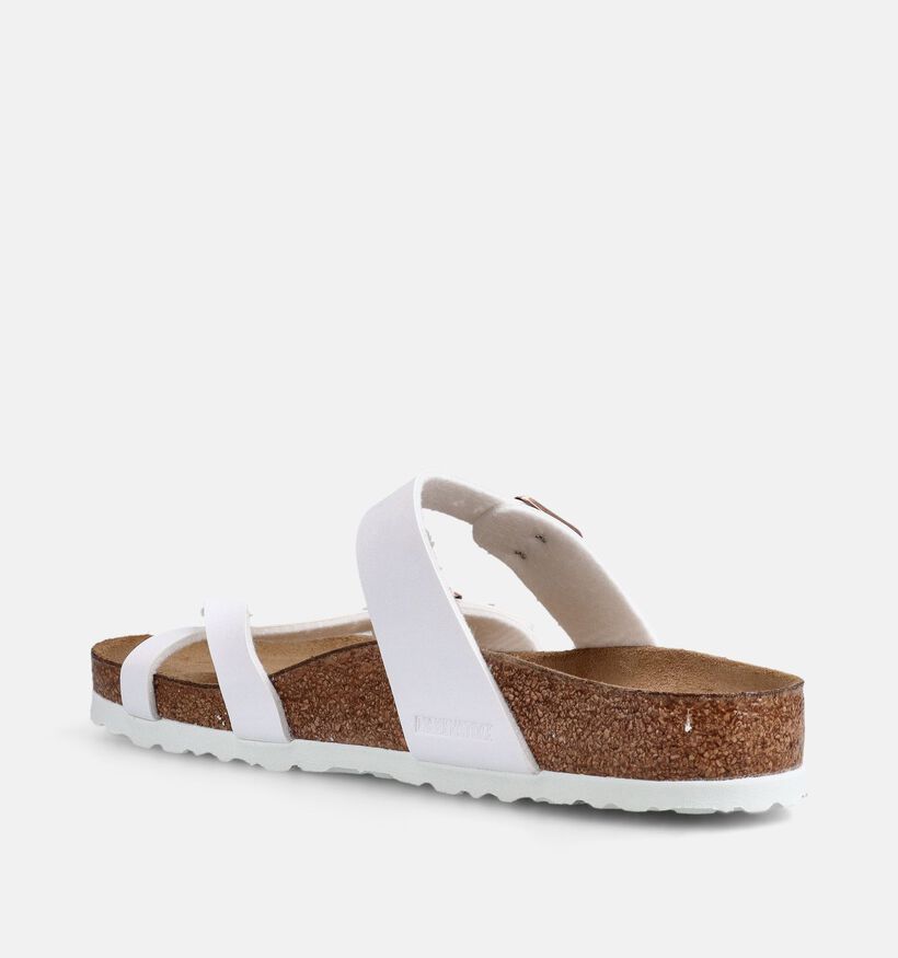 Birkenstock Mayari Tongs en Blanc pour femmes (369522)