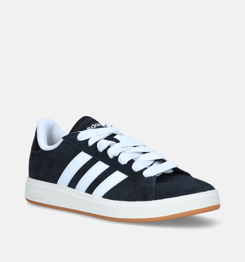 adidas Grand Court Base 00s Zwarte Sneakers voor jongens, heren (343238) - geschikt voor steunzolen