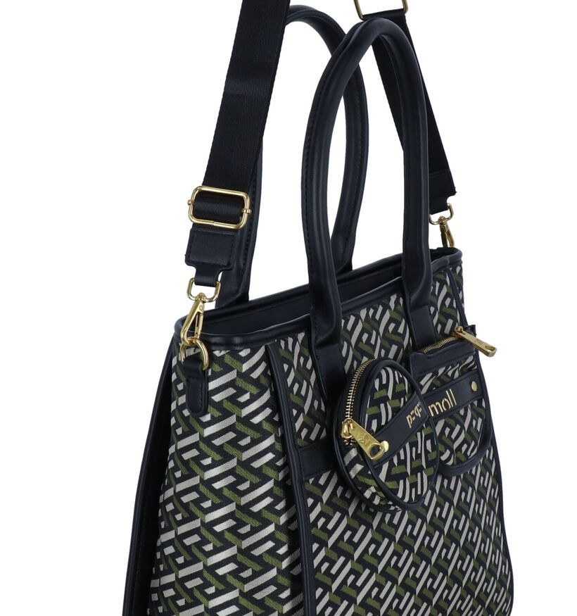 Pepe Moll Jacquard Zwarte Shopper Tas voor dames (316903)