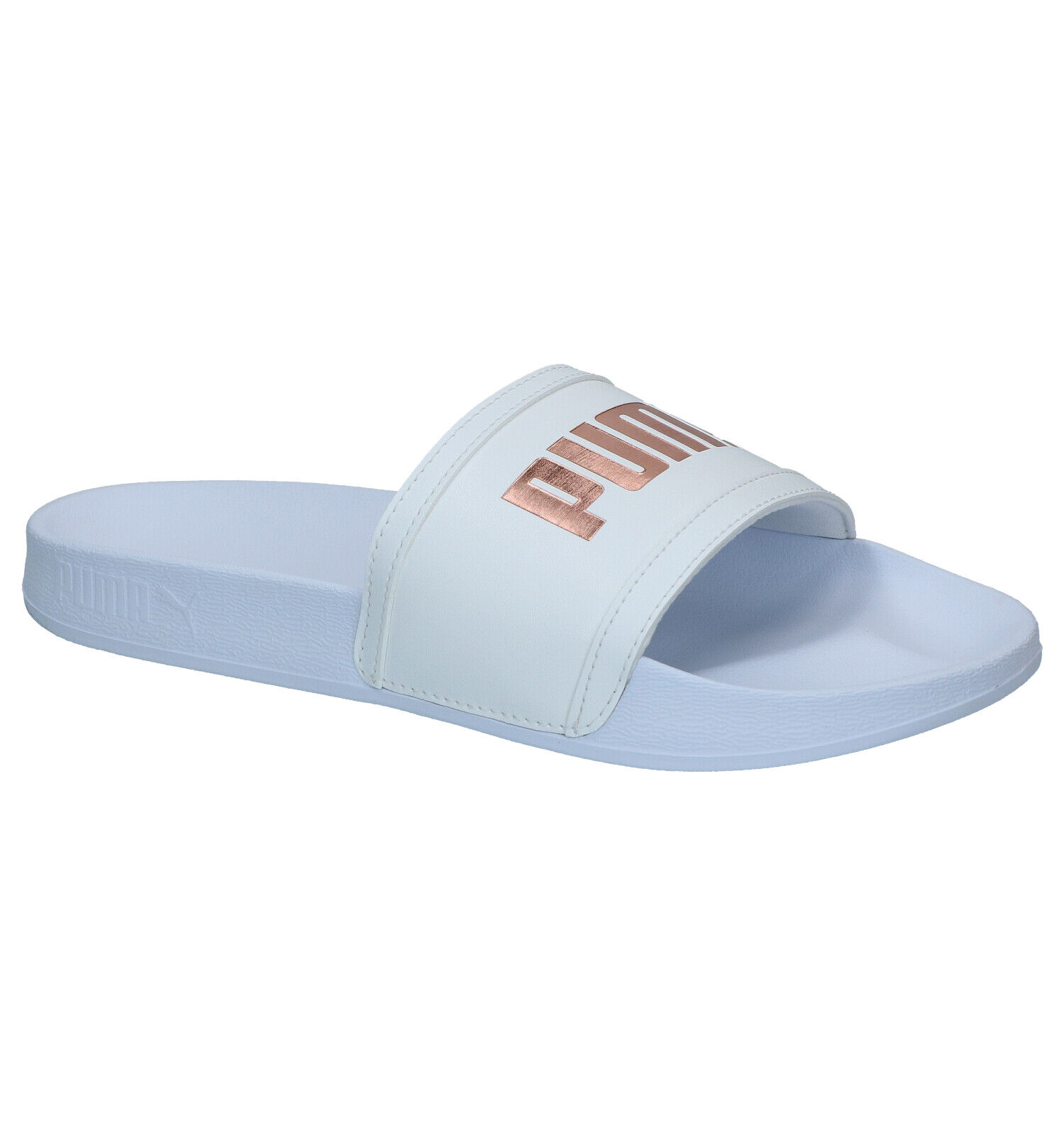 Puma Leadcat Witte Slippers | Dames Slippers | Online op TORFS.BE