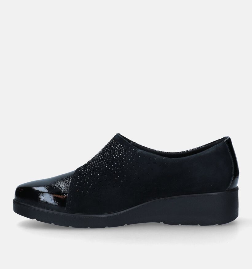 Hush Puppies Isoo Chaussures à velcro en Noir pour femmes (330852) - pour semelles orthopédiques