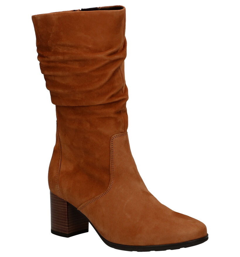 Comfort Bottes courtes en Cognac en nubuck (282344)