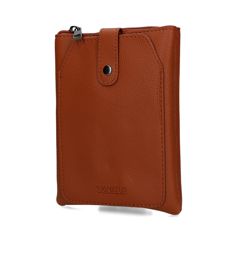 Signatur Roze Crossbody Telefoontasje in kunstleer (325878)