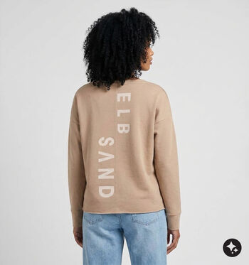 Elbsand T-shirts Bruin/Blauw