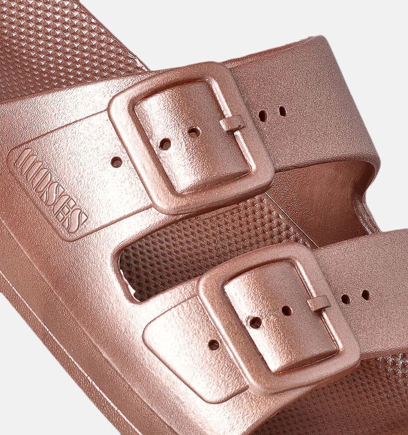 Freedom Moses Metallics Claquettes en Or rose pour femmes (354914)