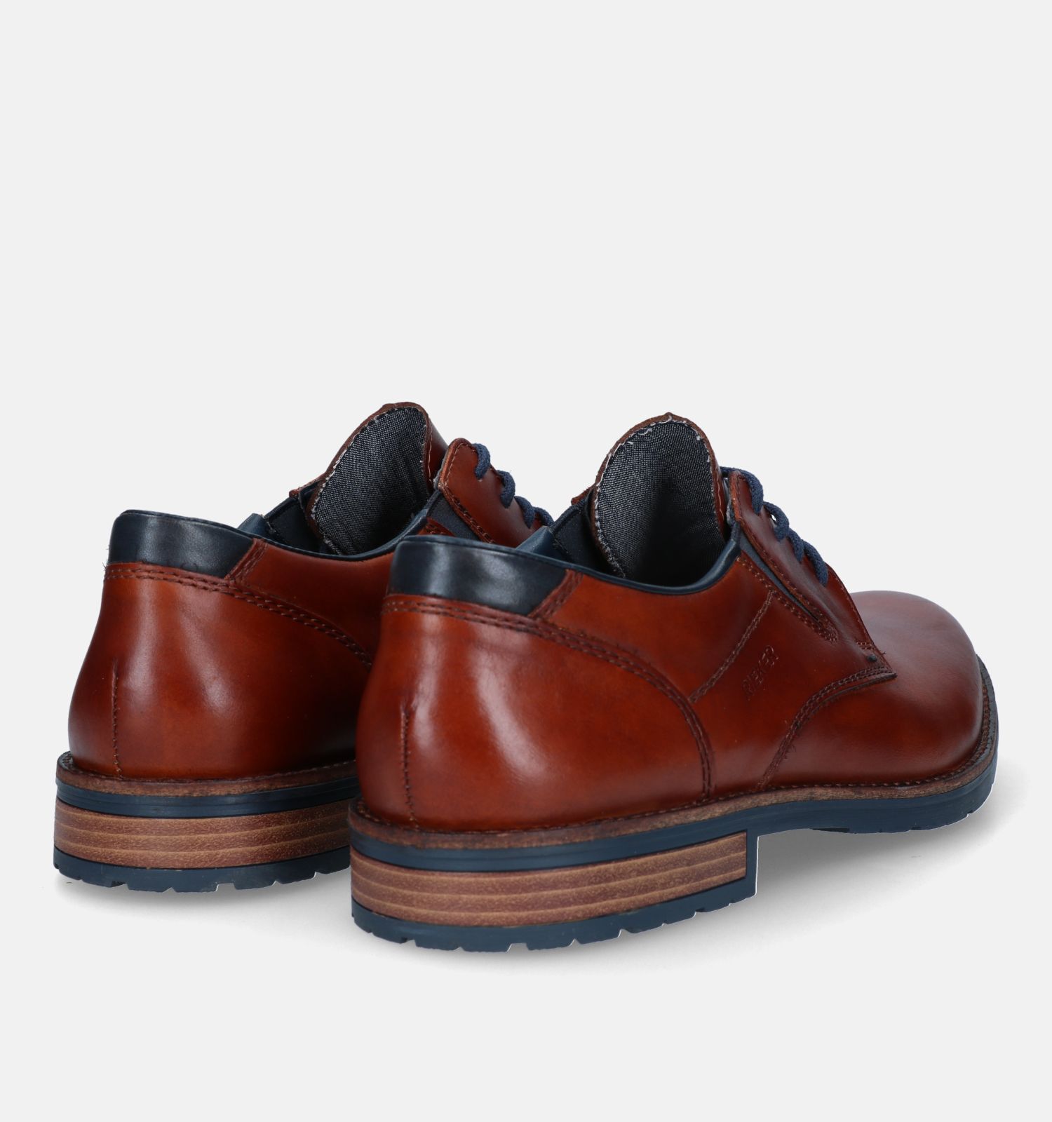 Rieker Cognac Veterschoenen Heren Geklede schoenen Online op TORFS.BE