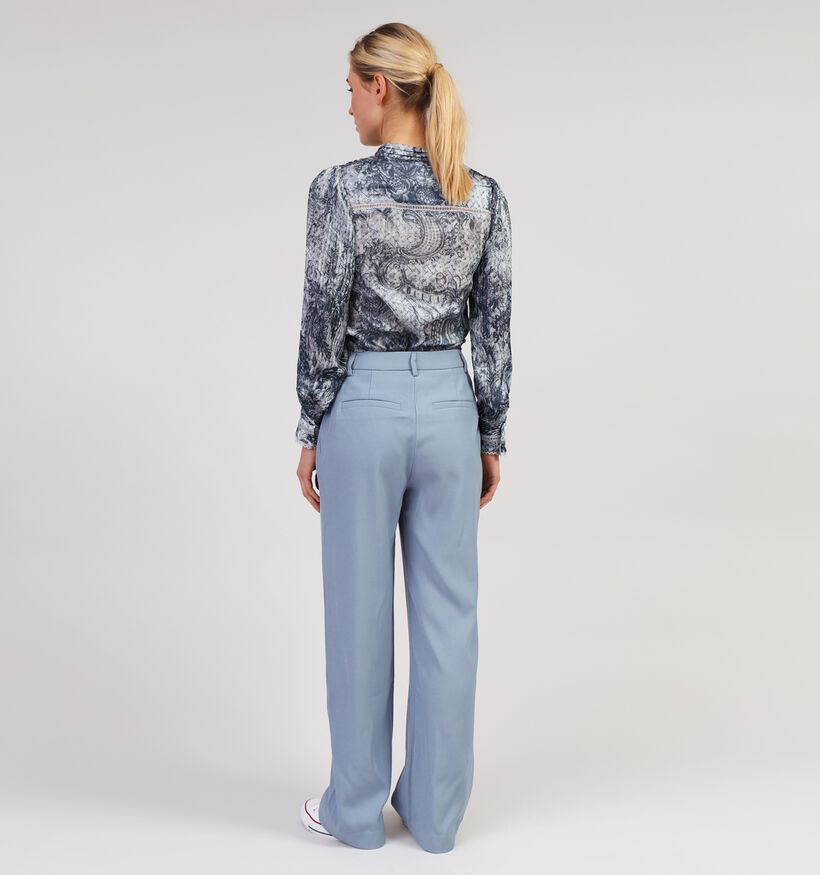Minus Livina Pantalon habillé en Bleu pour femmes (352022)