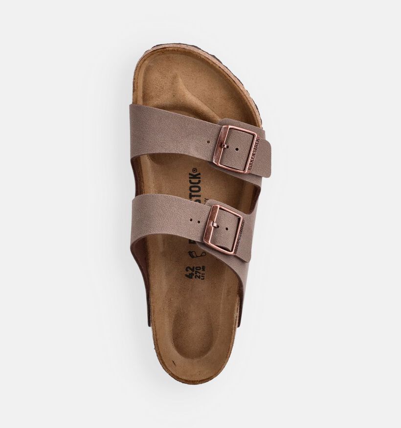 Birkenstock Arizona Nu-pieds en Brun pour hommes (382200)