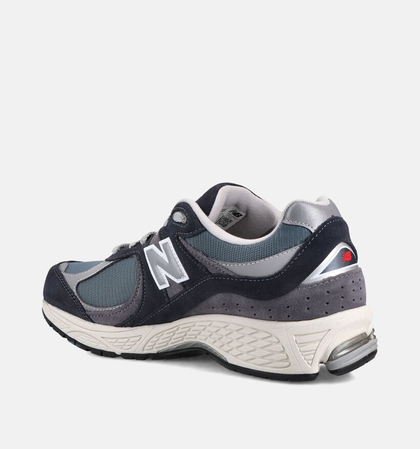 New Balance 2002 Baskets basses en Bleu pour hommes (375117) - pour semelles orthop&eacute;diques