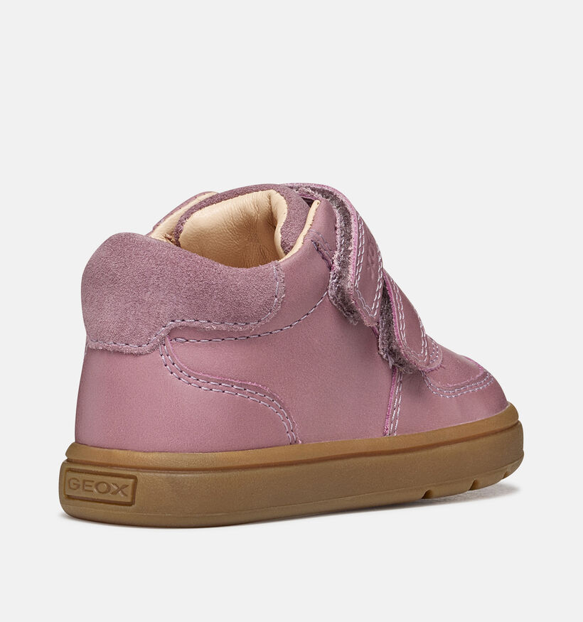 Geox Biglia Roze Babysneakers voor meisjes (377764) - geschikt voor steunzolen