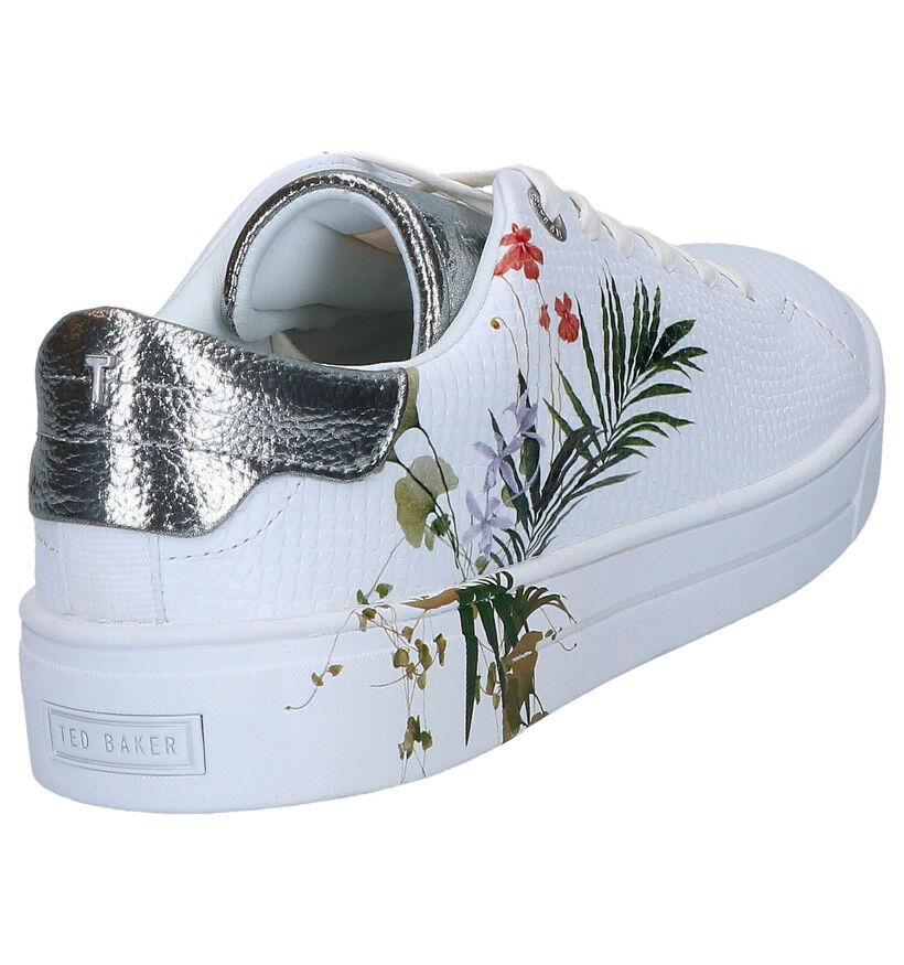 Ted Baker Penil Witte Sneakers in kunstleer (265001)