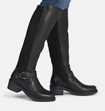 Remonte Laarzen Zwart/Cognac