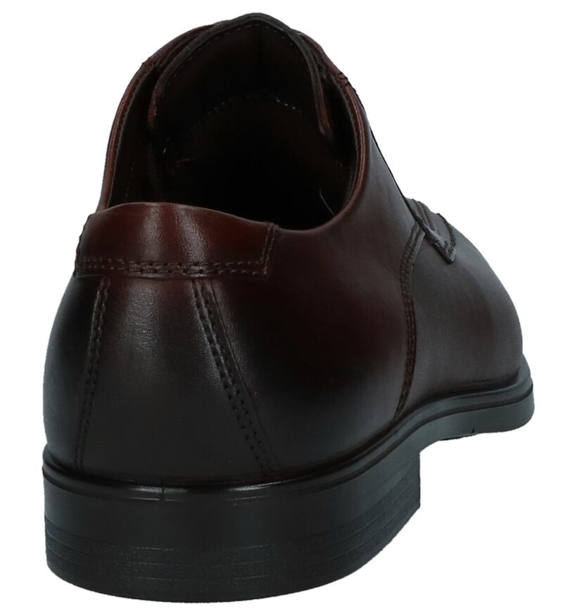 ECCO Chaussures classiques en Brun foncé pour hommes (237748) - pour semelles orthopédiques