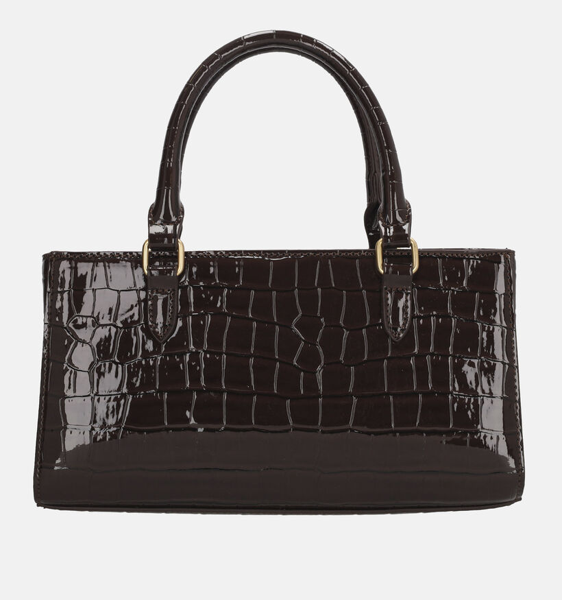 Charm London Knightsbridge Donkerbruine Handtas voor dames (374400)